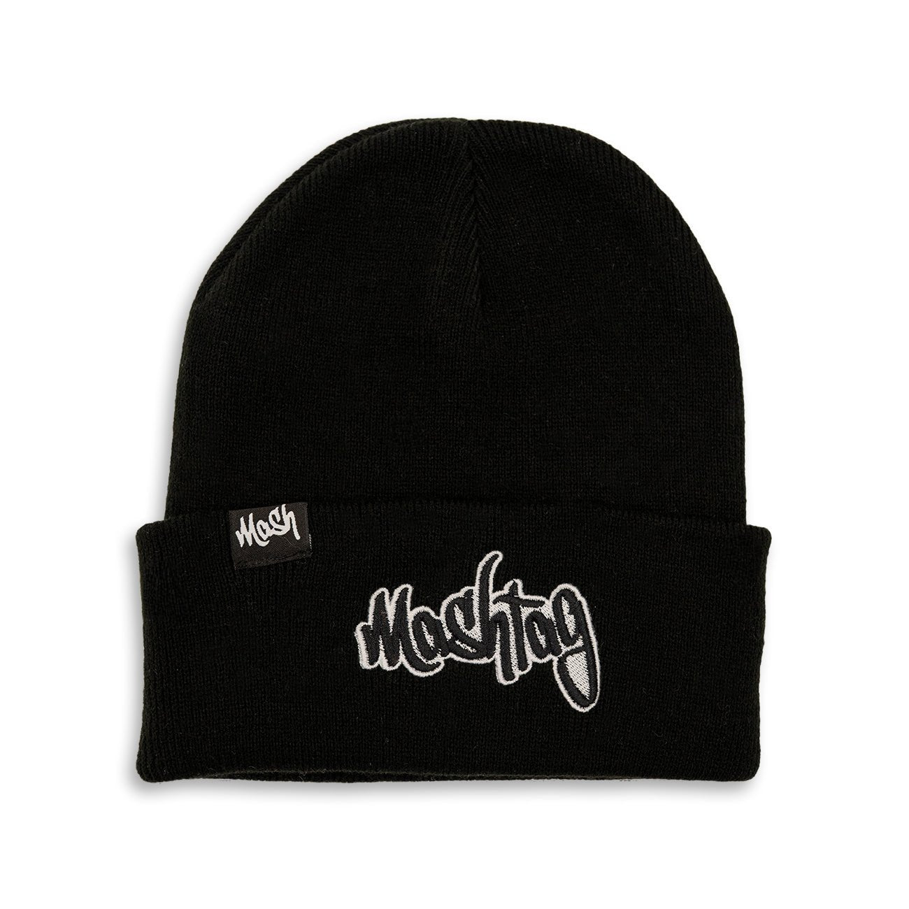 Mashtag Black Beanie Hat - Kecks