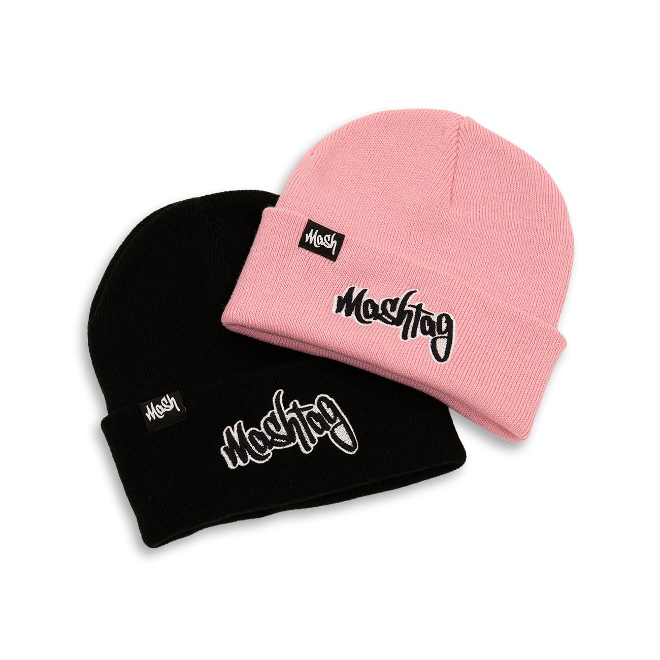 Mashtag Pink Beanie Hat - Kecks