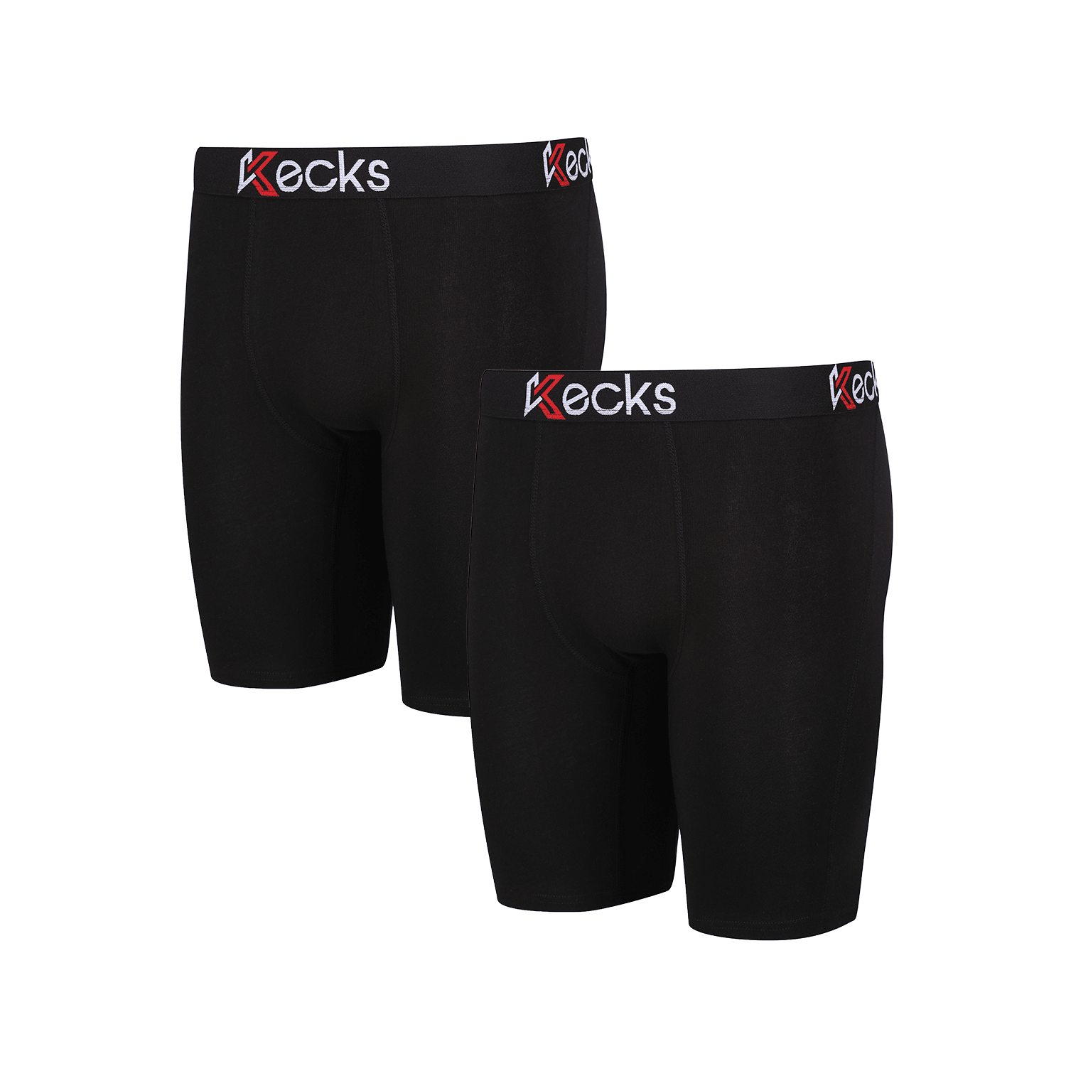 Mens Black Multipack Boxer Shorts 2 Pack - Kecks