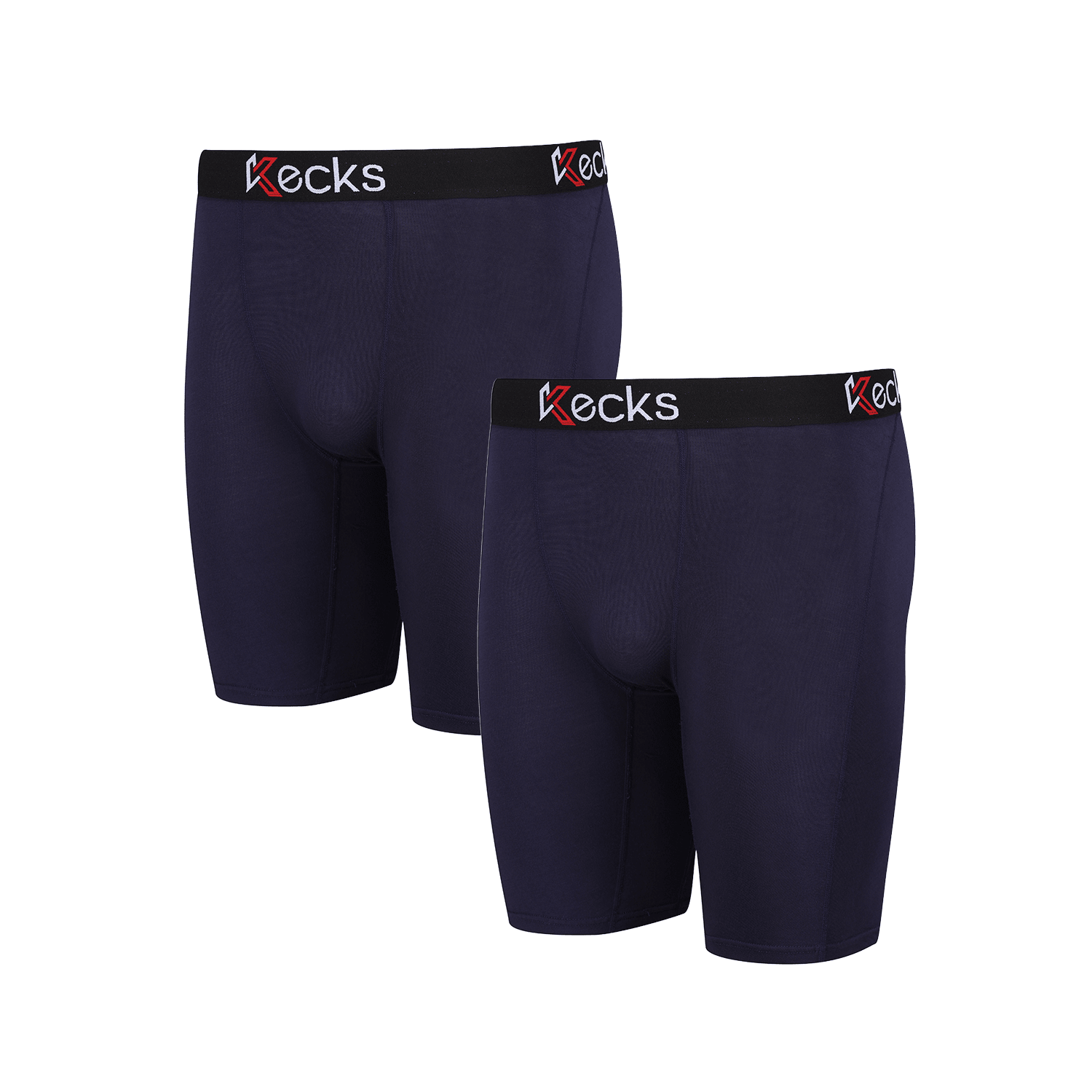 Mens Navy Multipack Boxer Shorts 2 Pack - Kecks