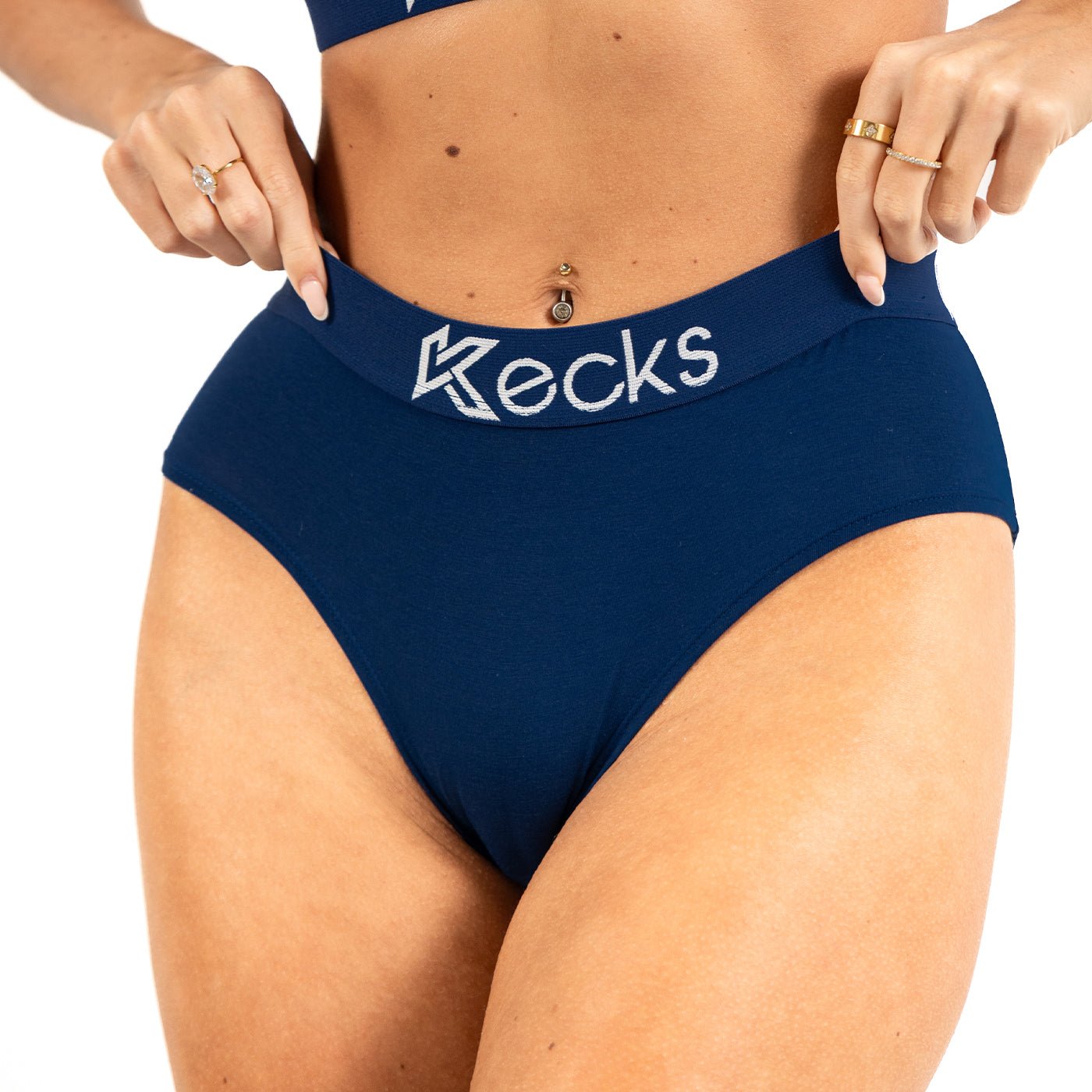 Navy Modal Cheeky - Kecks