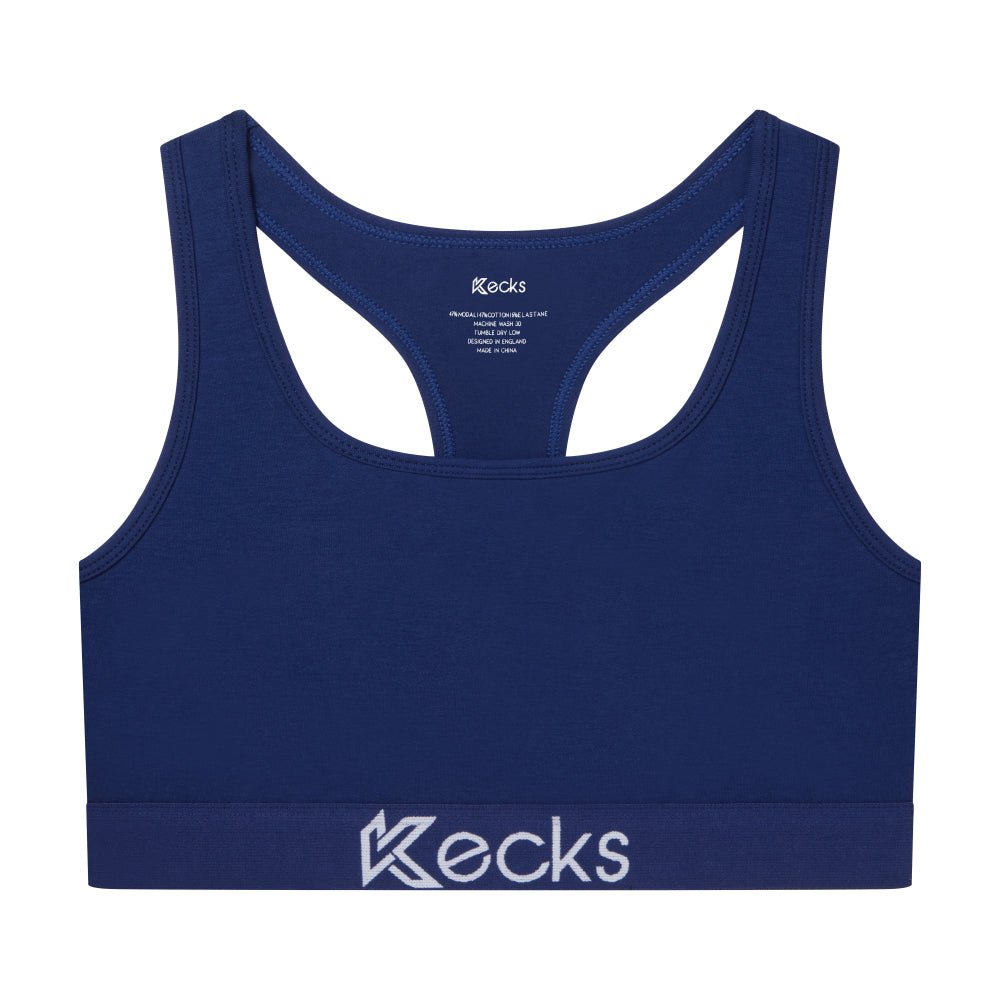 Navy Modal Sports Bralette - Kecks
