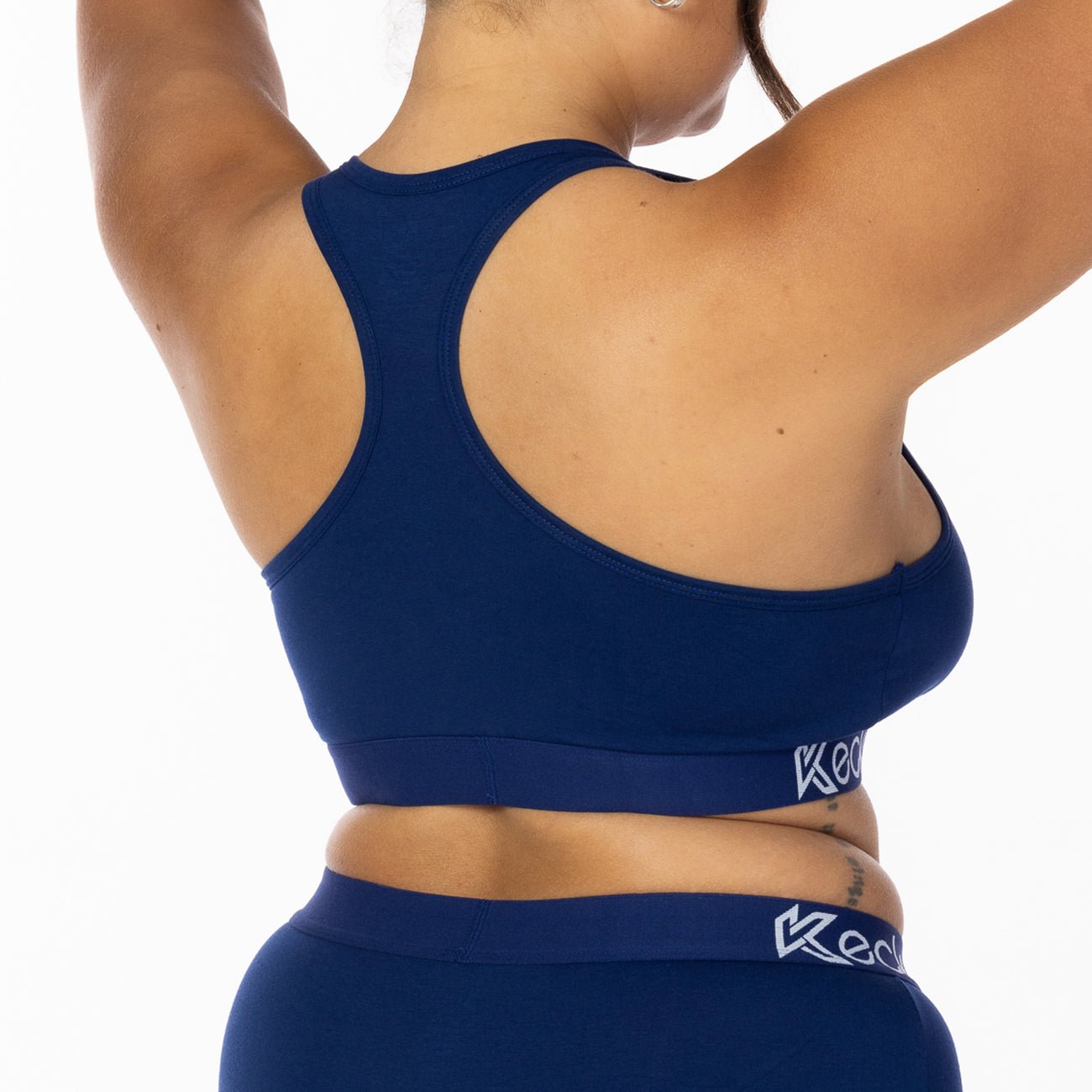 Navy Modal Sports Bralette - Kecks