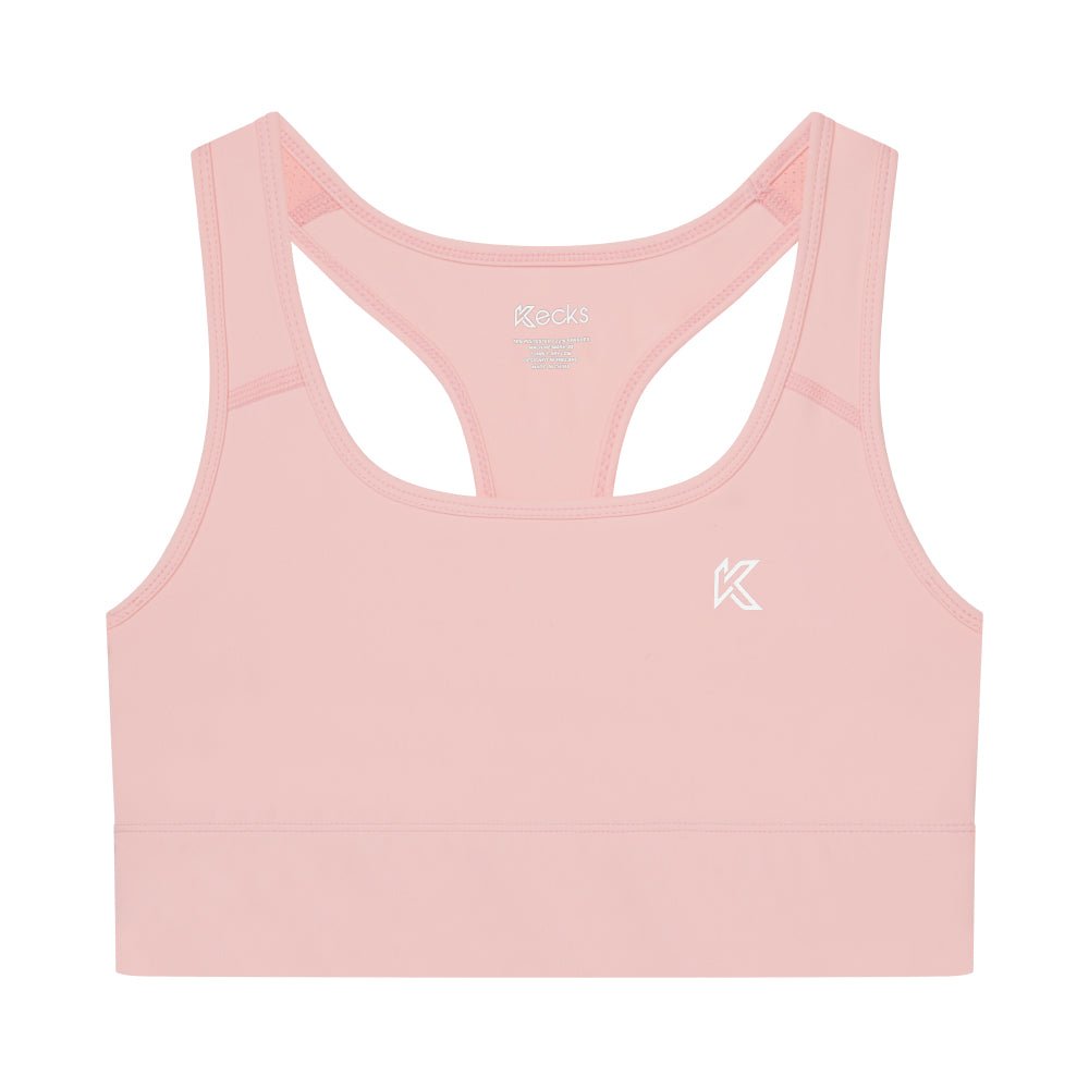 Pastel Pink Active Sports Bra - Kecks
