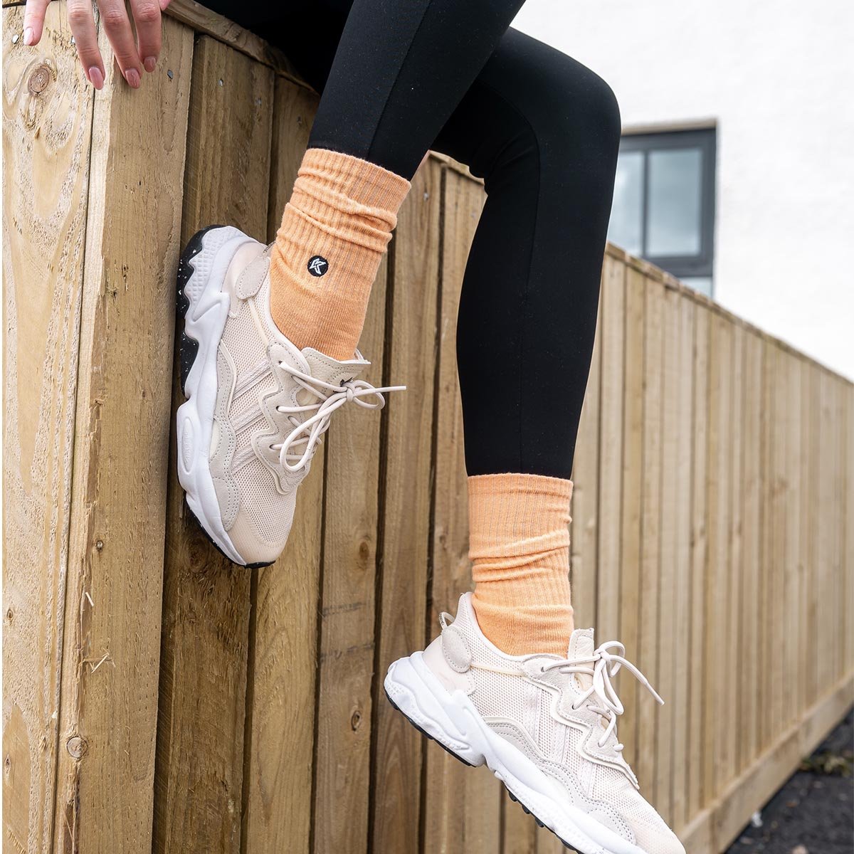 Peach Crew Sock - Kecks