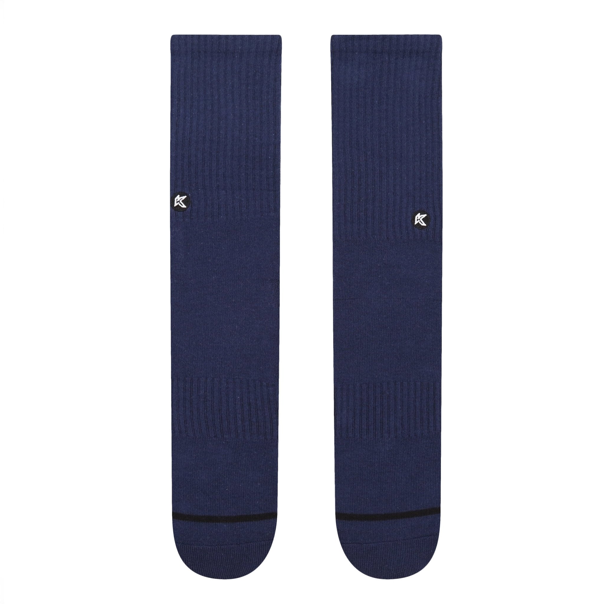 Petrol Blue Crew Sock - Kecks