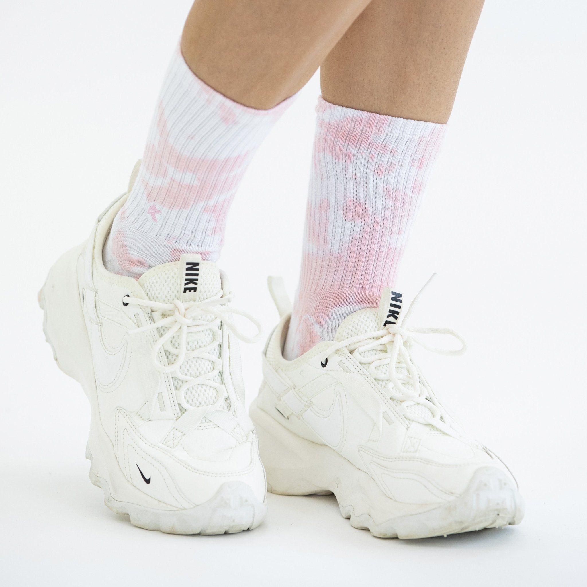 Pink Tie Dye Crew Sock - Kecks