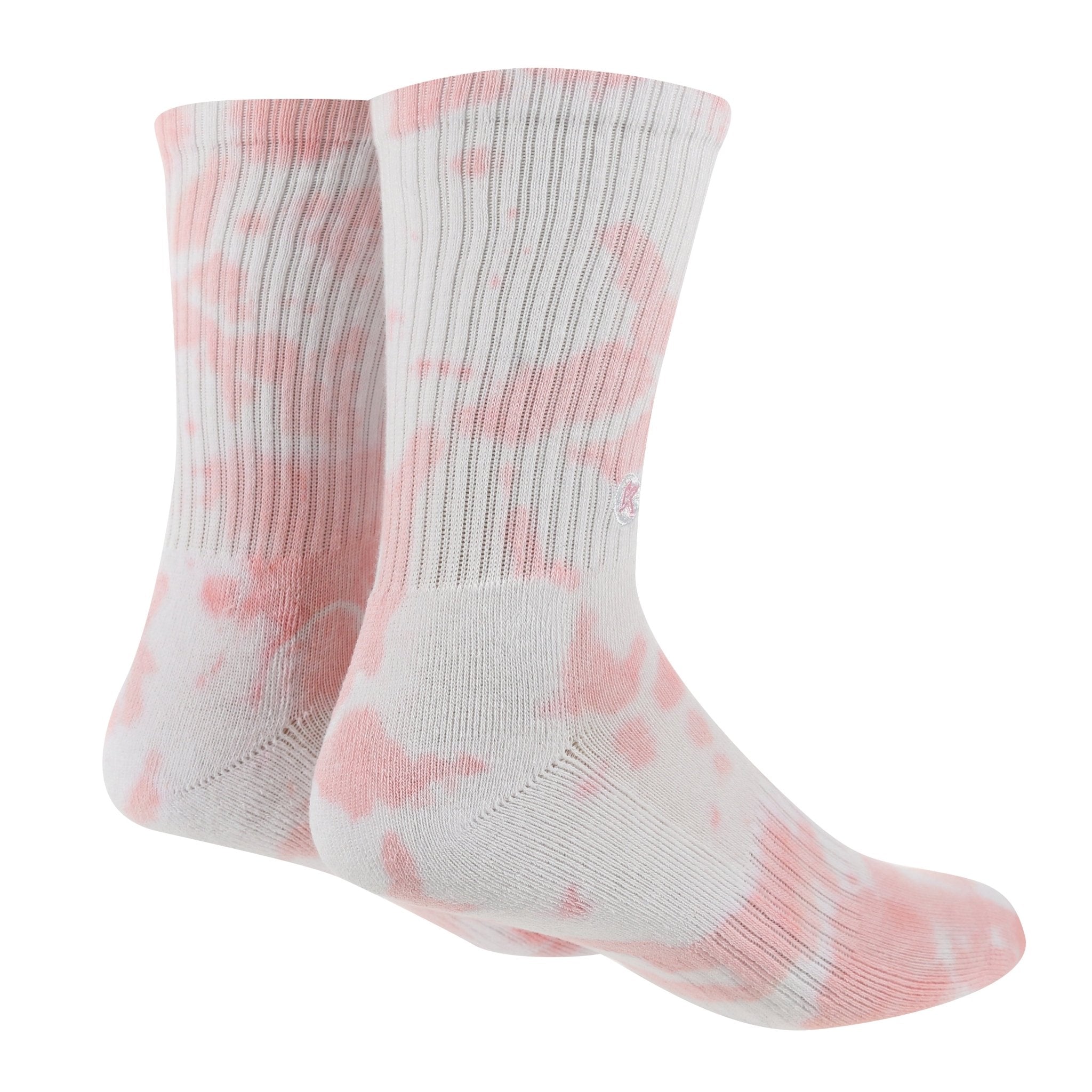 Pink Tie Dye Crew Sock - Kecks