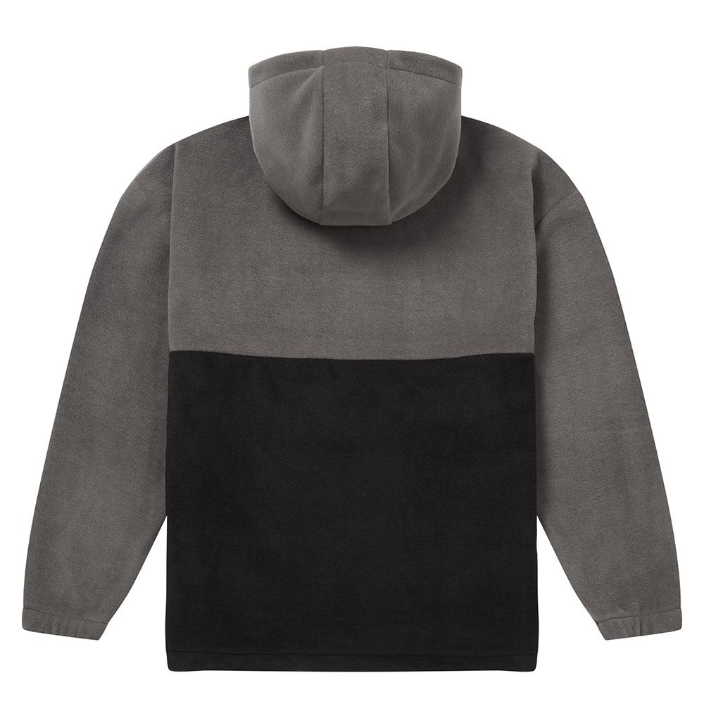Polar Fleece Hoodie Moss / Black - Kecks