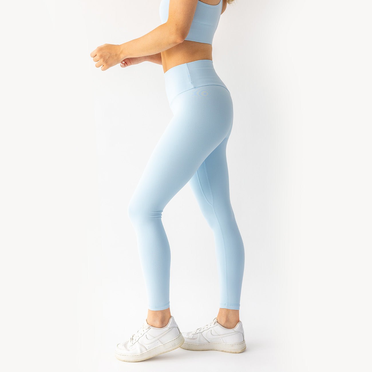 Powder Blue Active Leggings - Kecks