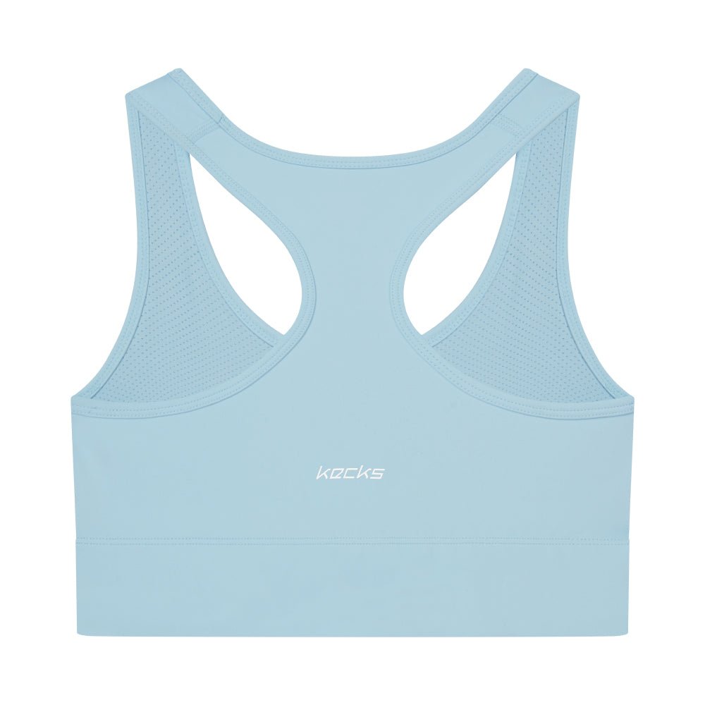 Powder Blue Active Sports Bra - Kecks