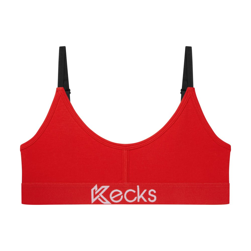 Red Modal Lounge Bralette - Kecks