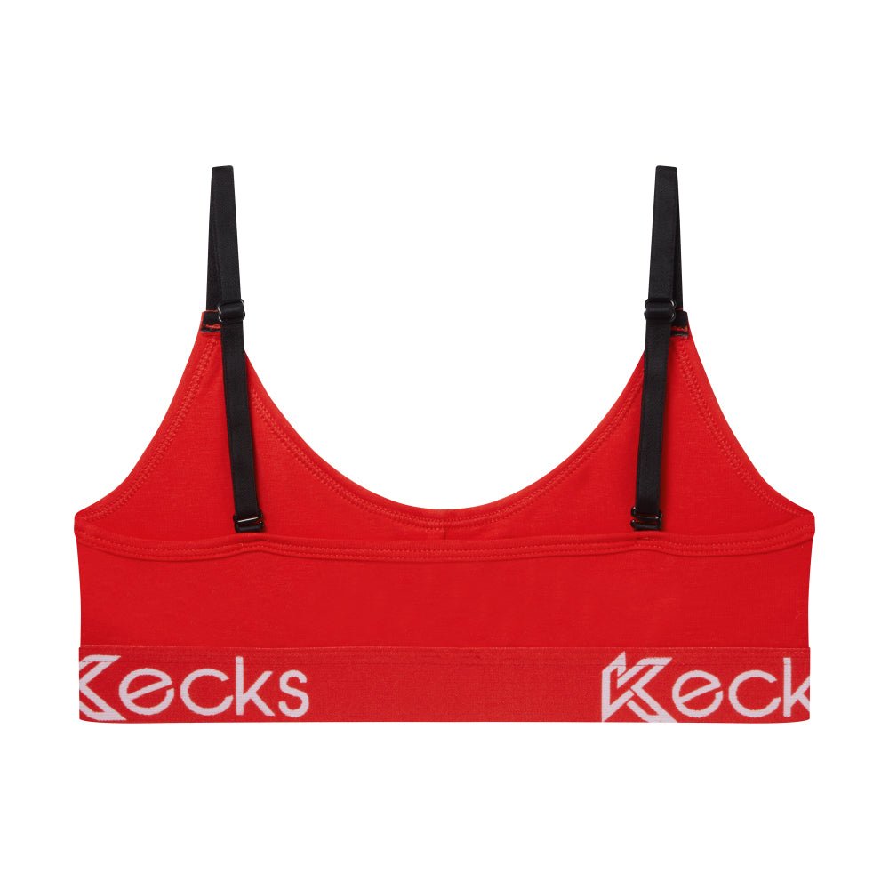 Red Modal Lounge Bralette - Kecks
