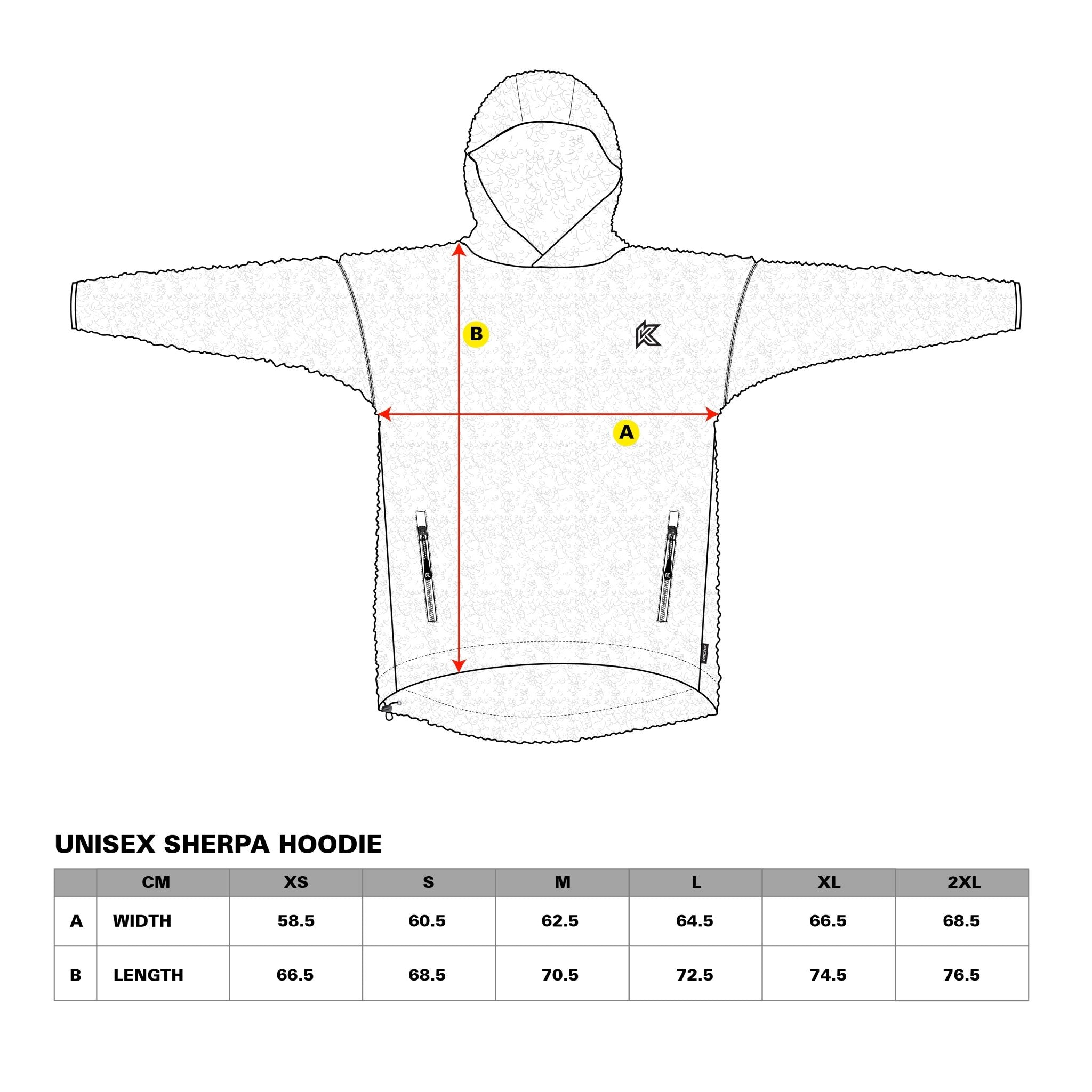 Rock Sherpa Hoodie - Kecks