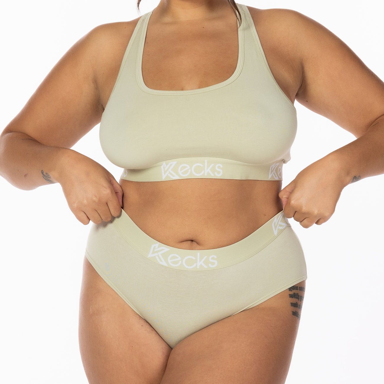 Sage Modal Sports Bralette - Kecks
