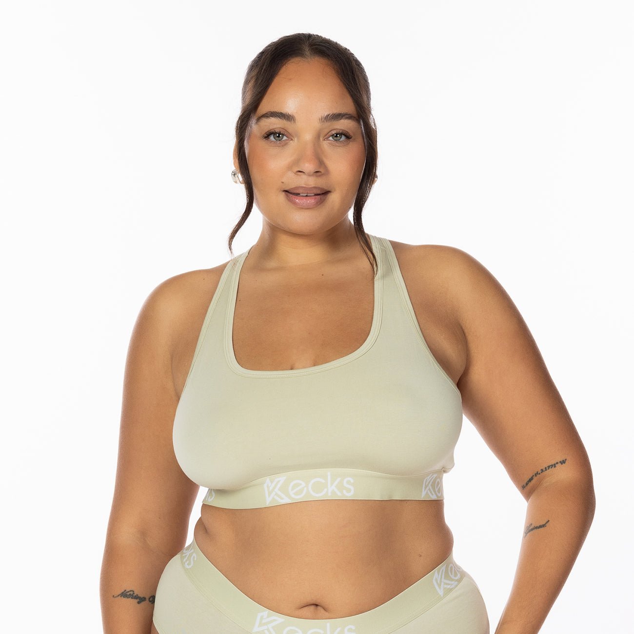 Sage Modal Sports Bralette - Kecks