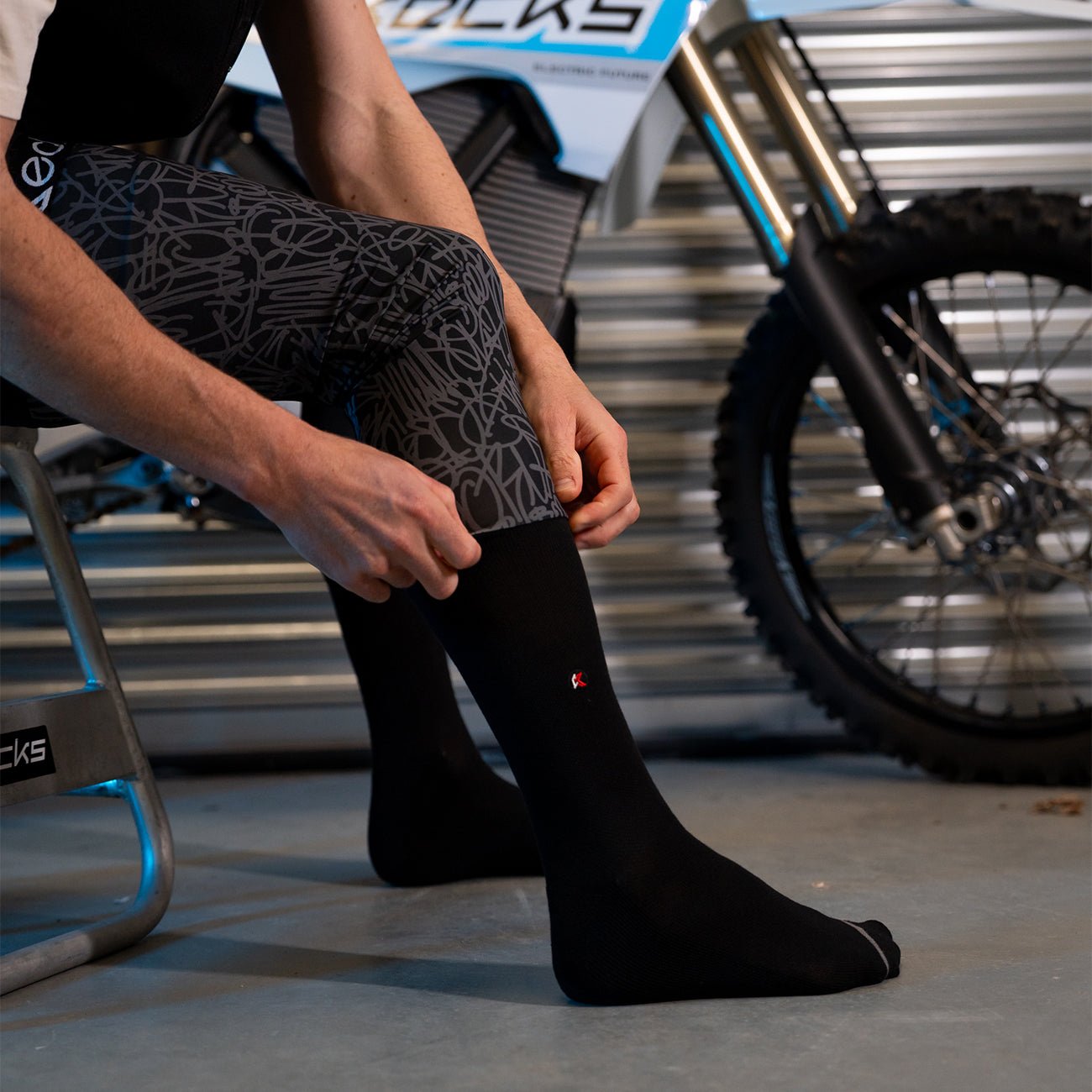 Scribble Moto Sock - Kecks