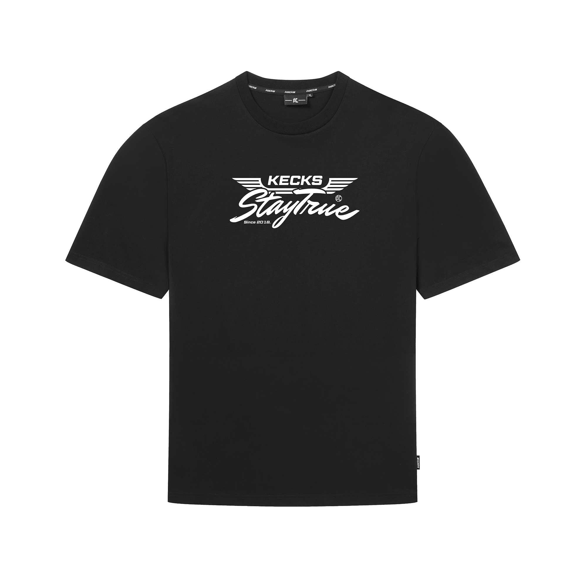 Stay True Heavyweight T-Shirt – Black - Kecks