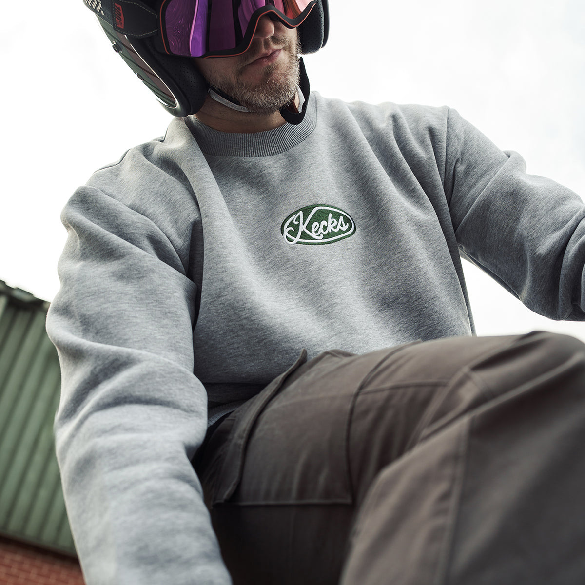 K Emblem Sweatshirt - Grey