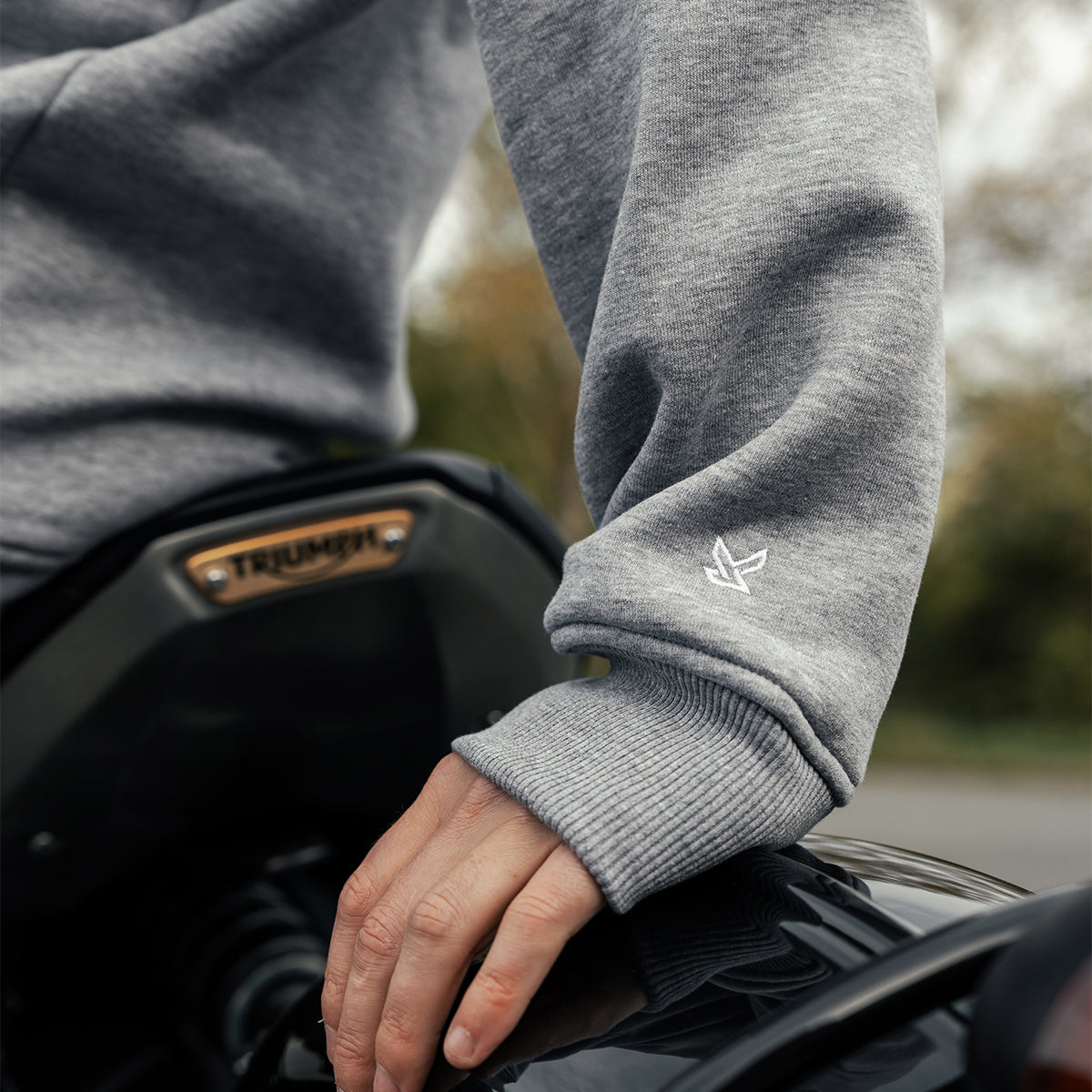 K Emblem Sweatshirt - Grey