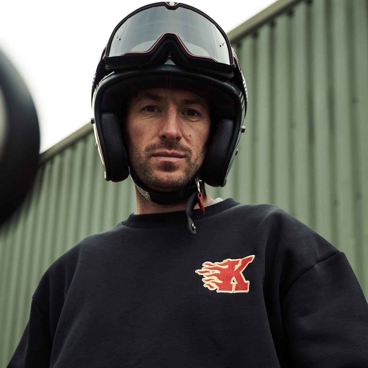 K Flame Sweatshirt - Black