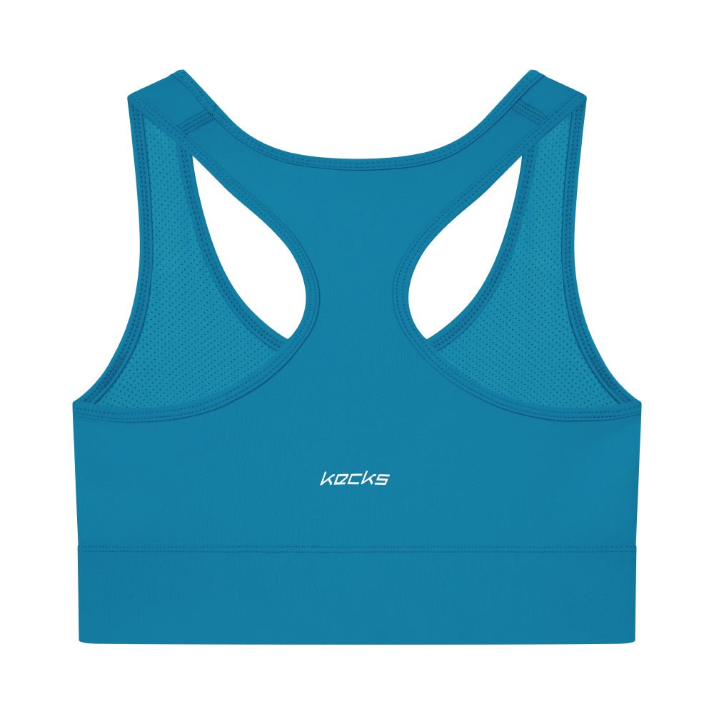 Teal Active Sports Bra - Kecks