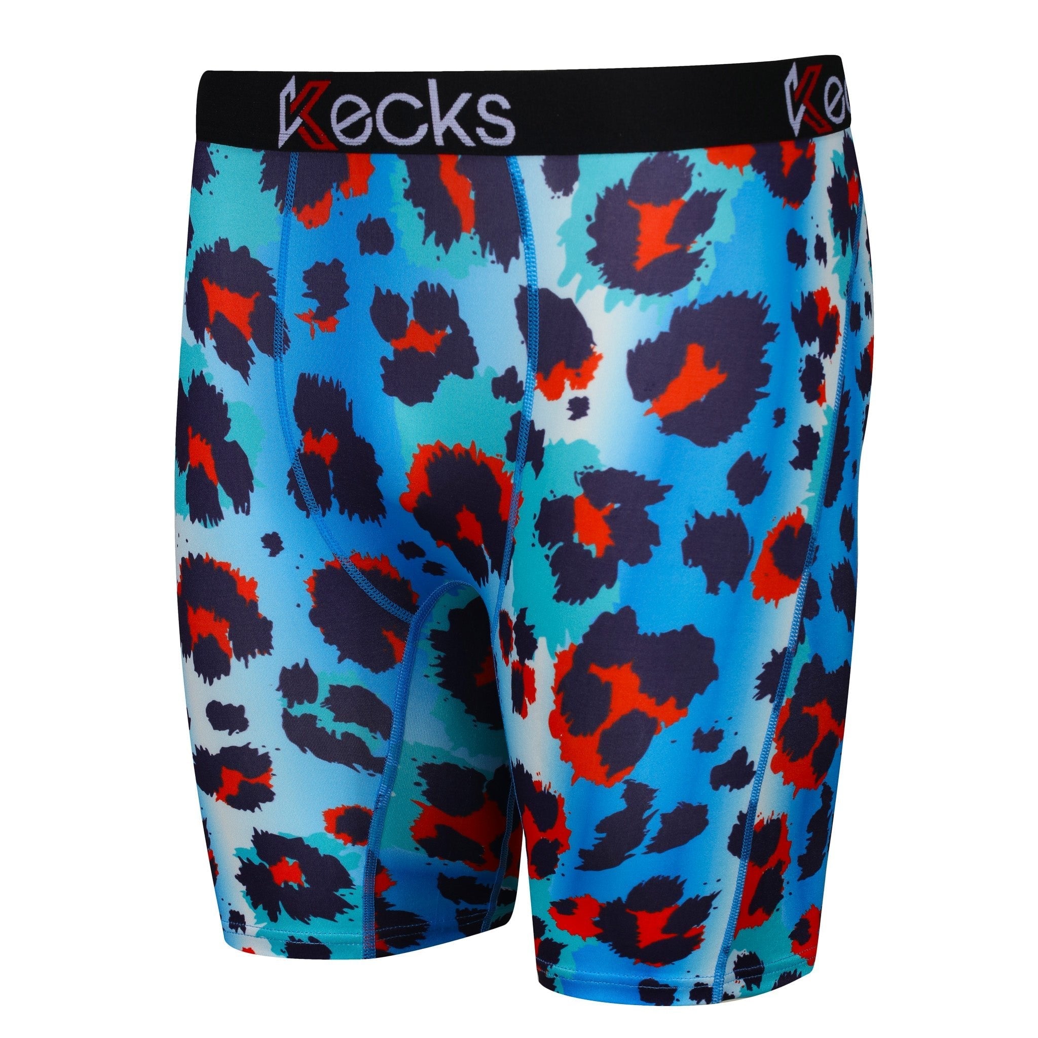 Teal Pantha Mens Boxer Shorts - Kecks