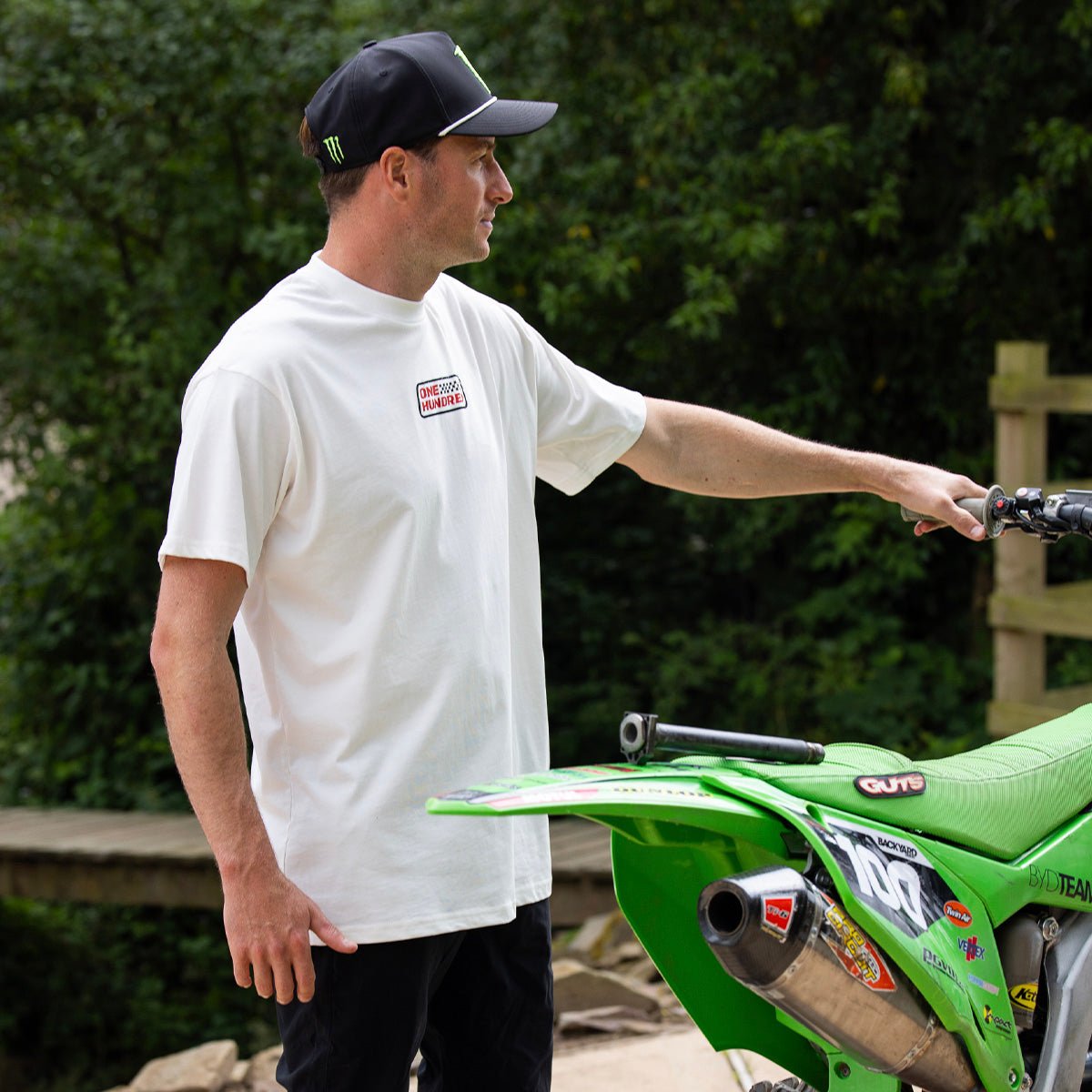 TS100 Vintage Tee White - Kecks