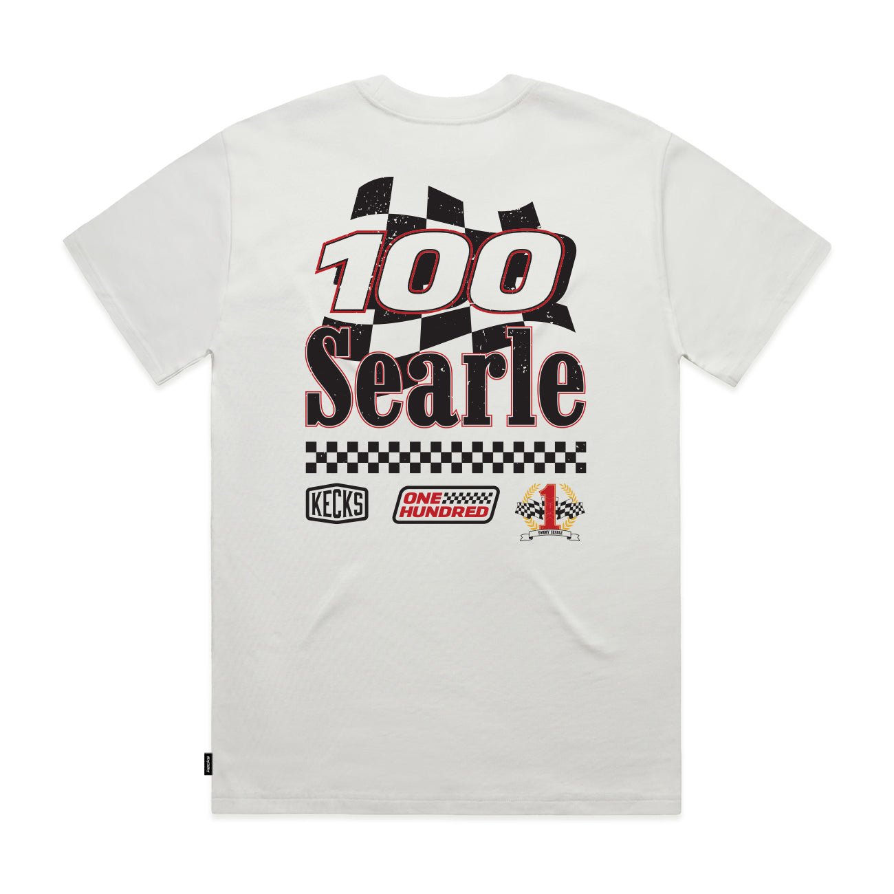TS100 Vintage Tee White - Kecks
