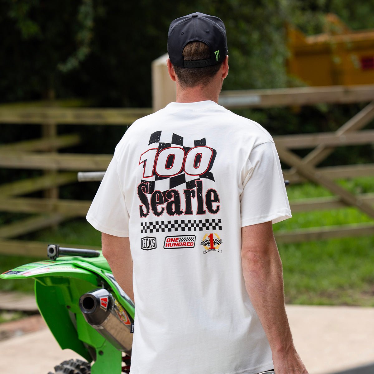 TS100 Vintage Tee White - Kecks