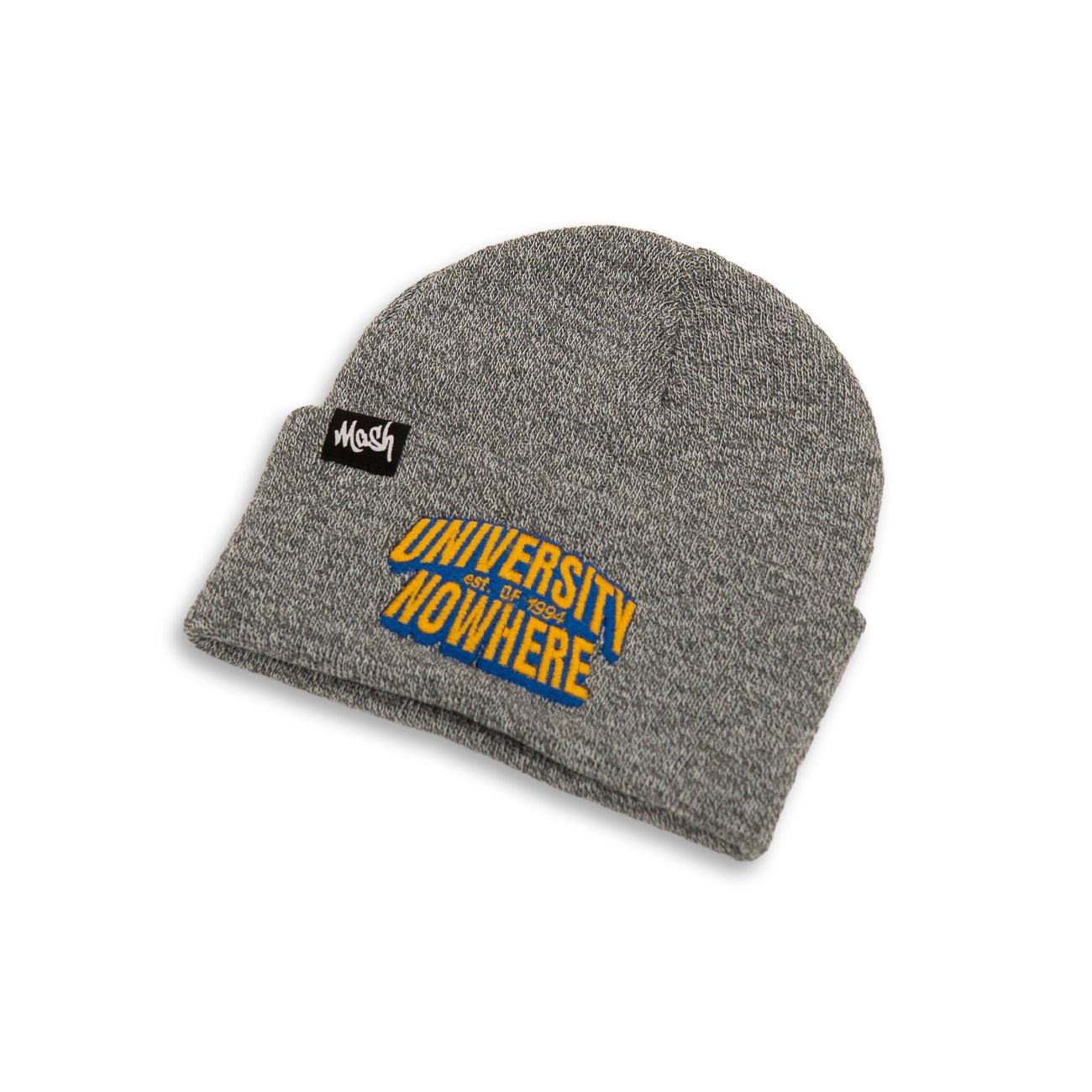 University Of Nowhere Grey Beanie Hat - Kecks