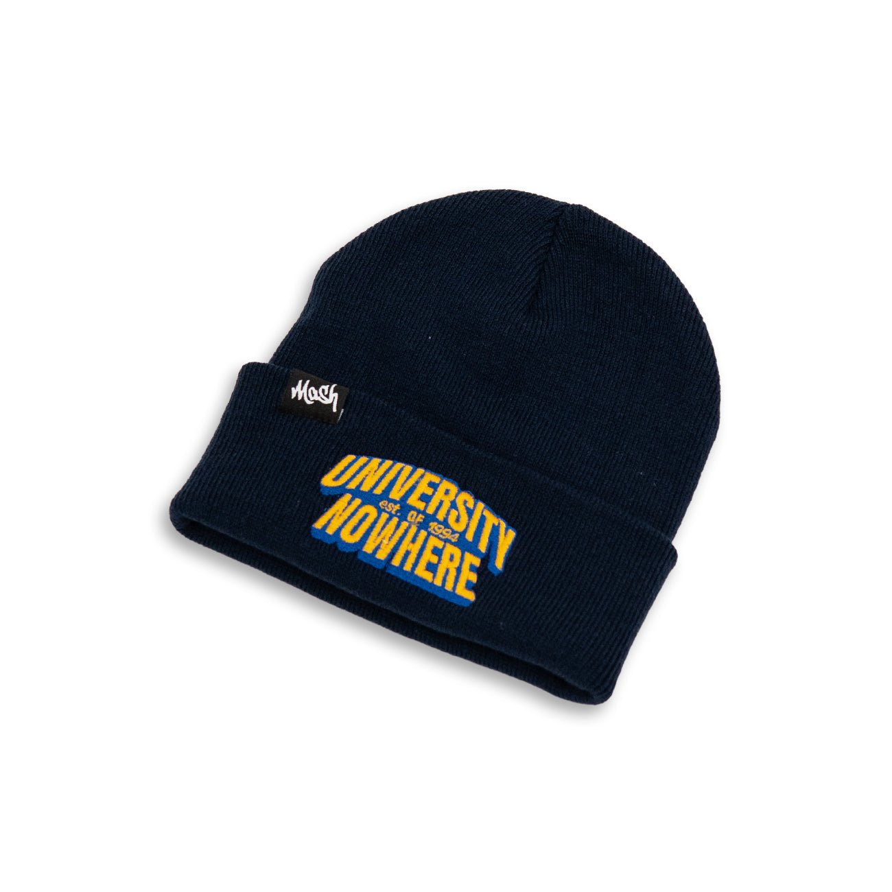 University Of Nowhere Navy Beanie Hat - Kecks