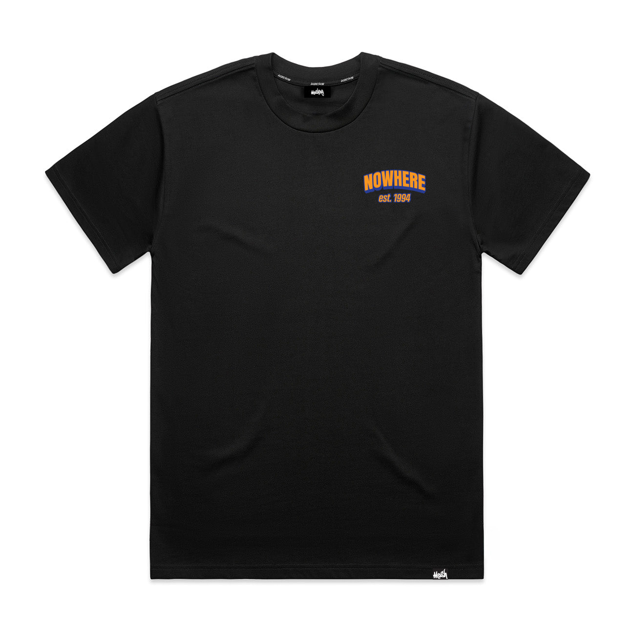 University Of Nowhere Tee – Black - Kecks