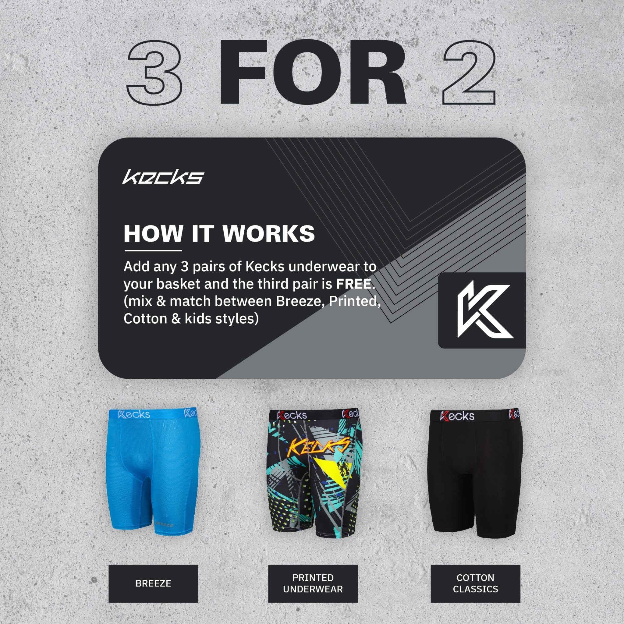 Unmissable 3 for 2 Sale at Kecks! - Kecks