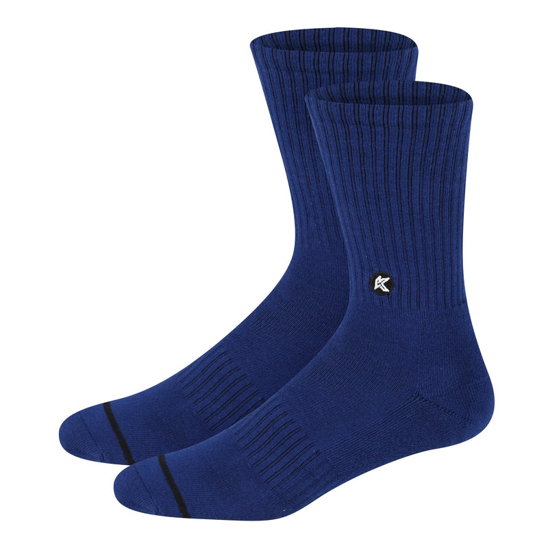 Kecks cobalt crew sock 3-pack