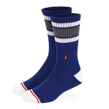 3 Pack Navy Crew Sock - Kecks