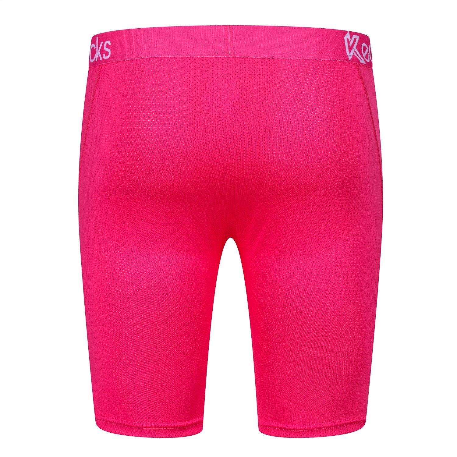 Pink compression shorts mens online