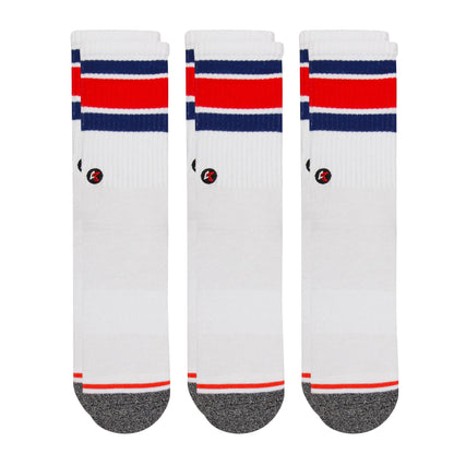 3 Pack RWB Crew Sock - Kecks