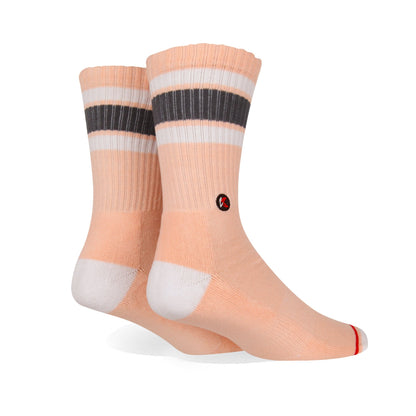 3 Pack Salmon Crew Sock - Kecks