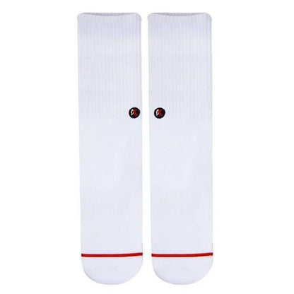 3 Pack Solid White Crew Sock - Kecks