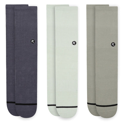 3 Pack Stone Crew Sock - Kecks
