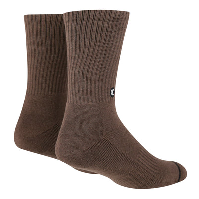 3 Pack Walnut Crew Sock - Kecks