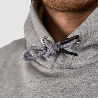 57 Box Logo Hoodie - Grey - Kecks