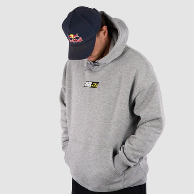 57 Box Logo Hoodie - Grey - Kecks