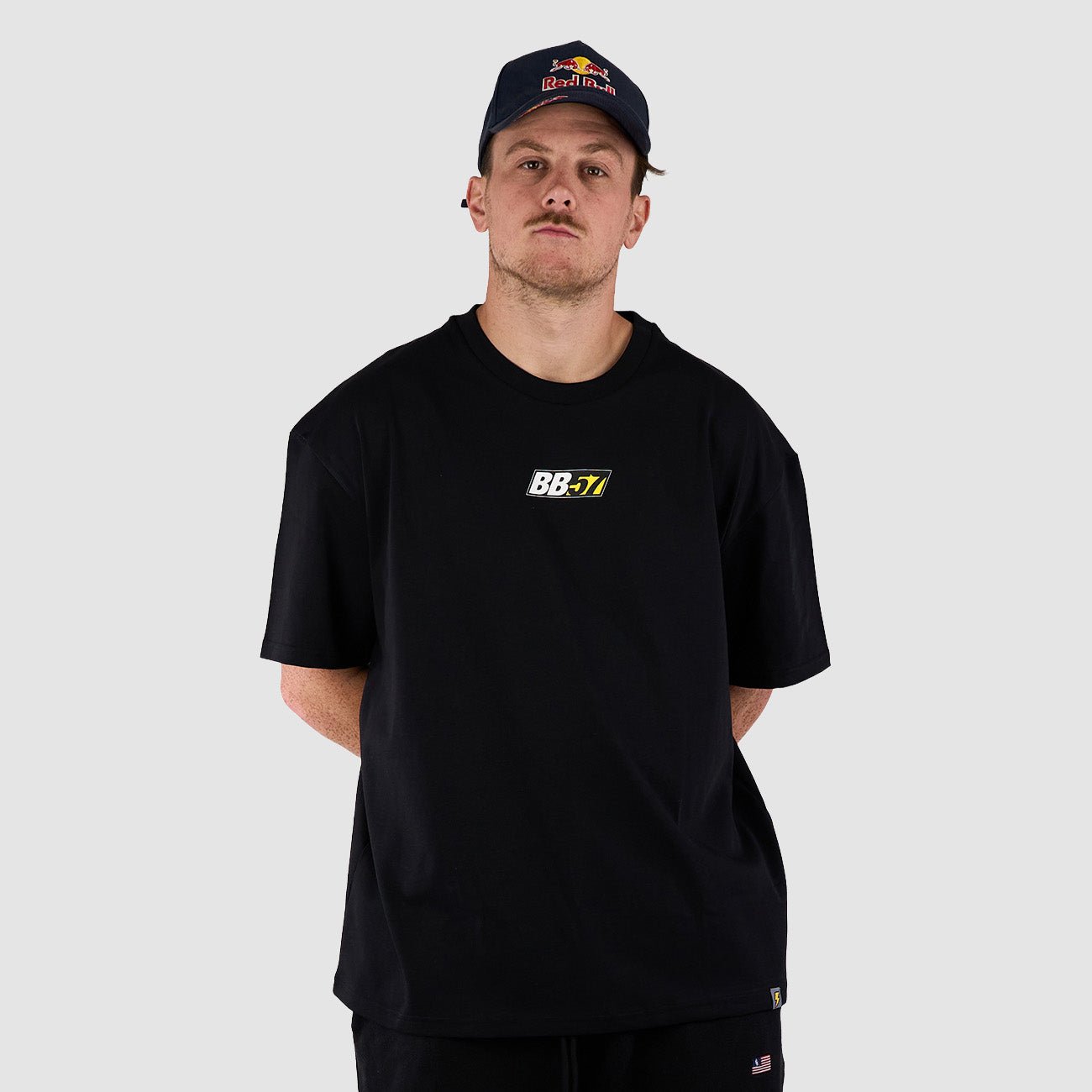 57 Box Logo T-Shirt - Black - Kecks