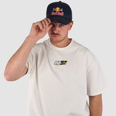 57 Box Logo T-Shirt - White - Kecks