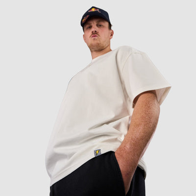 57 Box Logo T-Shirt - White - Kecks