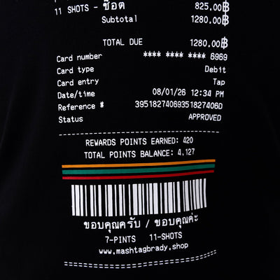 7 Pints T Shirt Black - Kecks