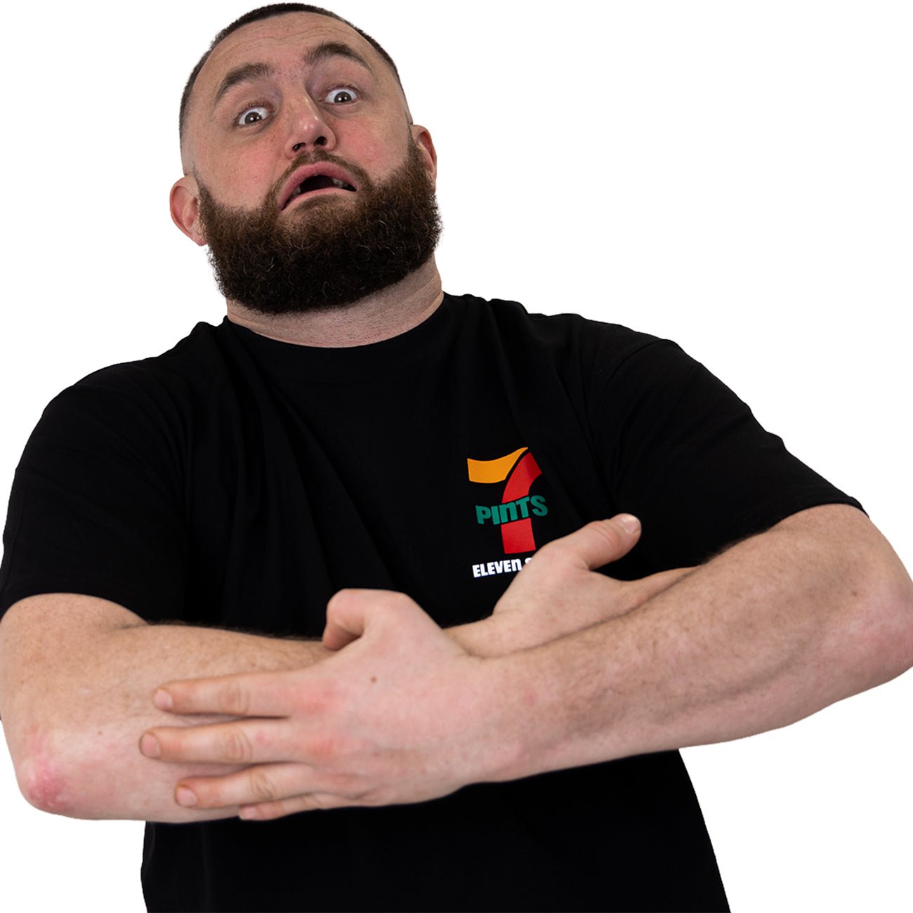 7 Pints T Shirt Black - Kecks