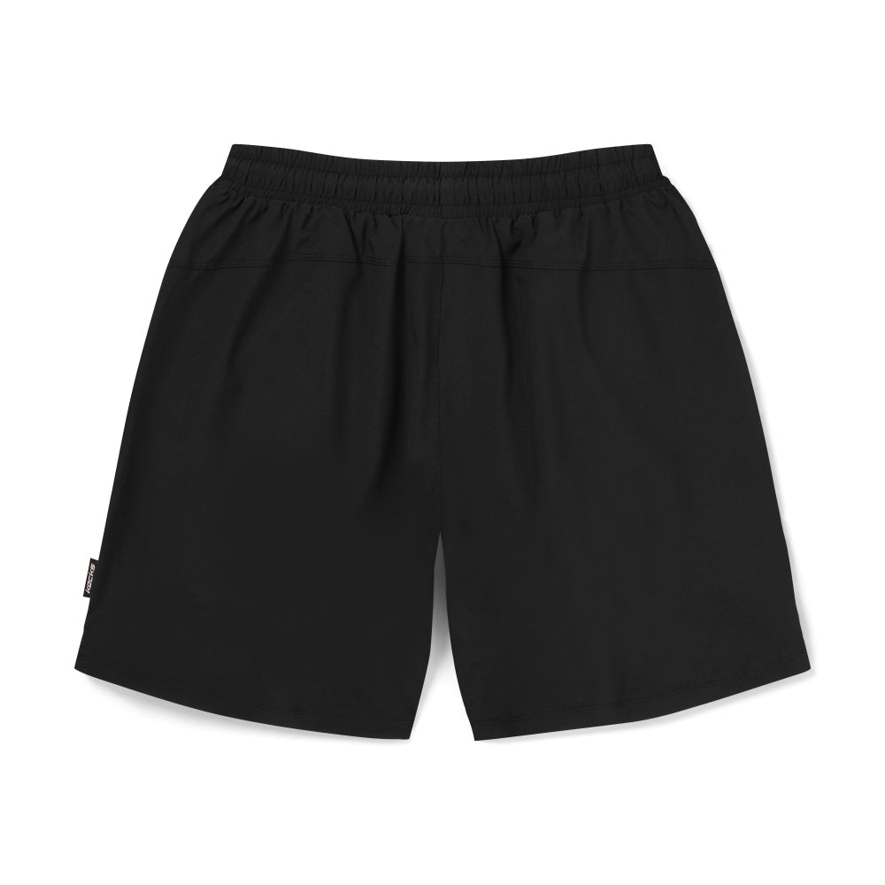 Black Mens Tech Short